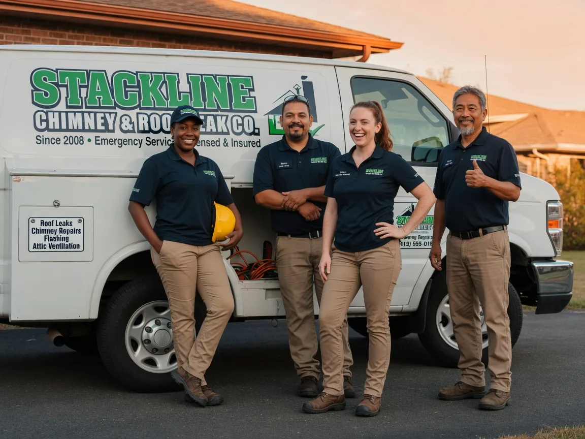 Chimney flashing repair company in Factoryville, PA